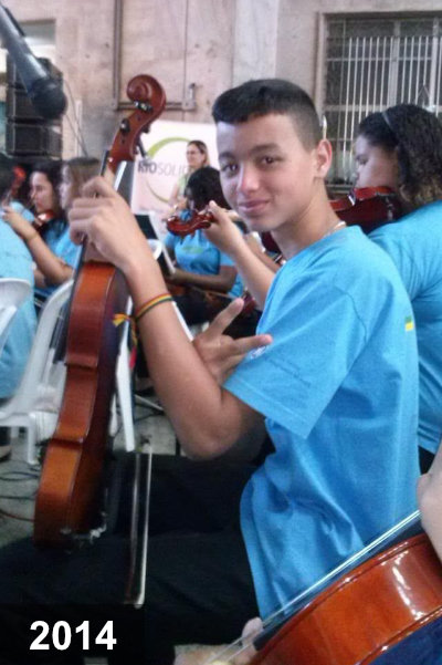 Gabriel Veloso em 2014
